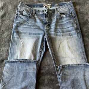 Men’s buckle jeans 34x30. Derek bootleg